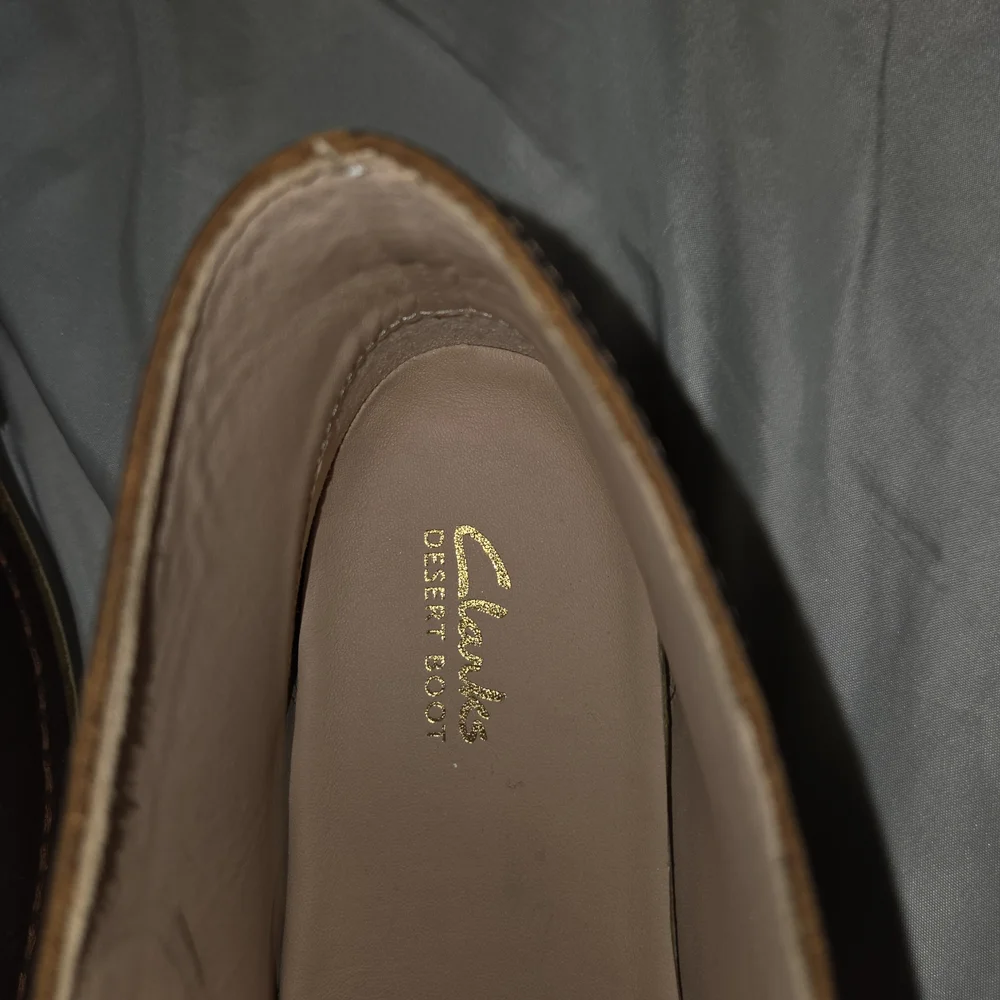 Clarks NWT Brown Leather Ankle Boots - Picture 3 of 5
